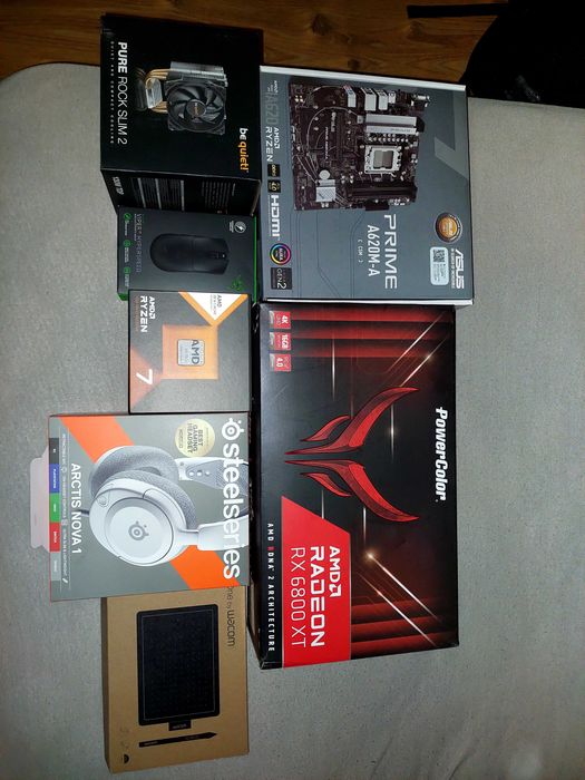 Цялостен Геймърски Сетъп + 280Hz монитор | Ryzen 7 7800X3D + RX 6800 XT   |