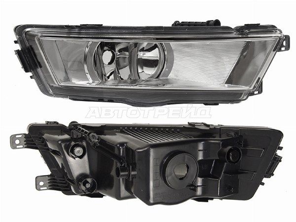 Фара противотуманная Skoda Rapid