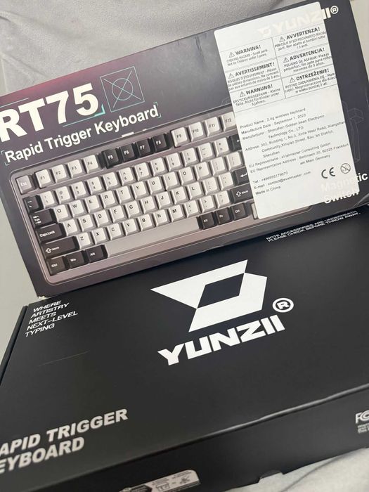 YUNZII RT75 Rapid Trigger Gaming Magnetic Keyboard