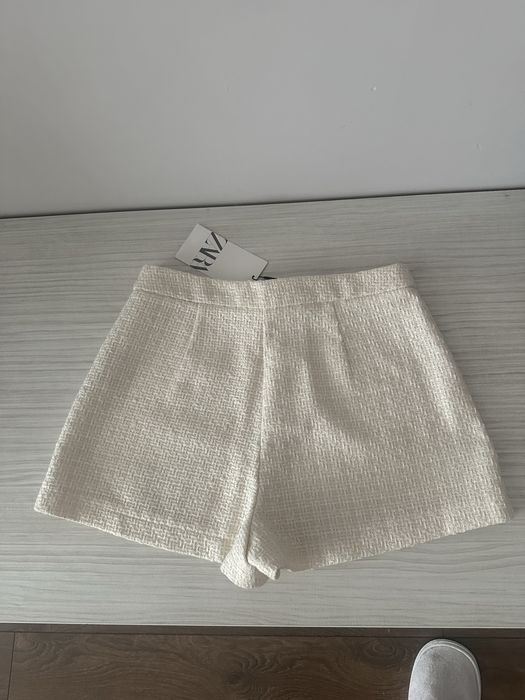 Zara елегантен къс панталон XS