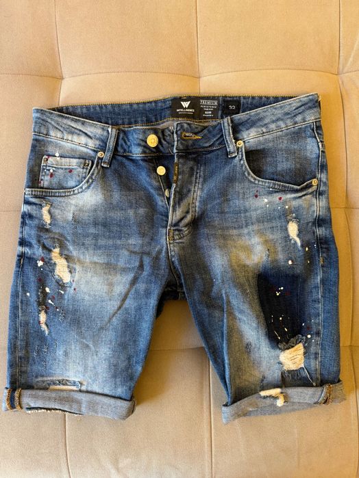 Мъжки къси дънки