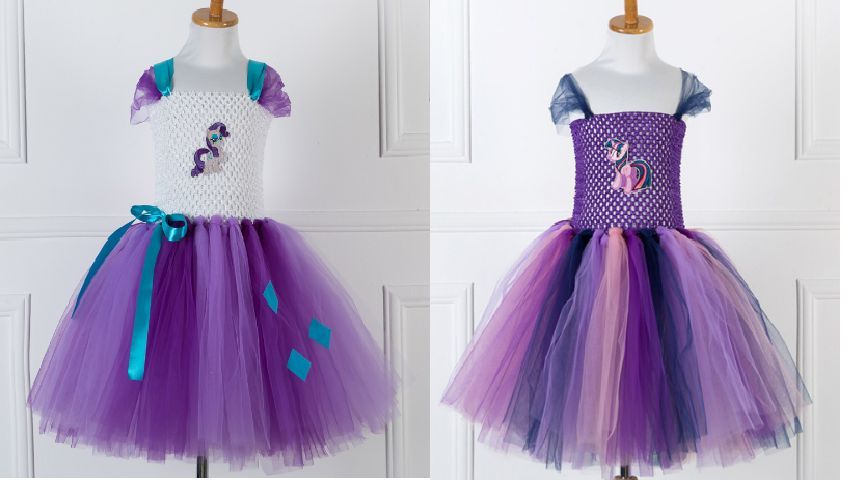 Rochita TUTU Printesa Little Ponei Unicorn serbare carnaval petrecere