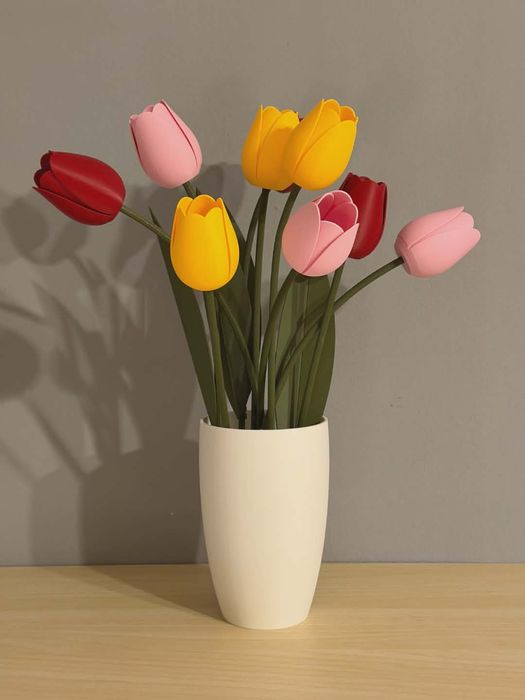 Aranjament floral 3D Premium - Surpriza inedita de 8 Martie.