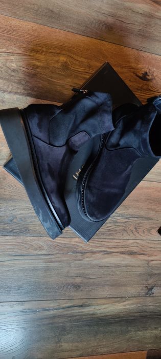 Ghete dama piele naturala Anna Cori,mărime 38 EU