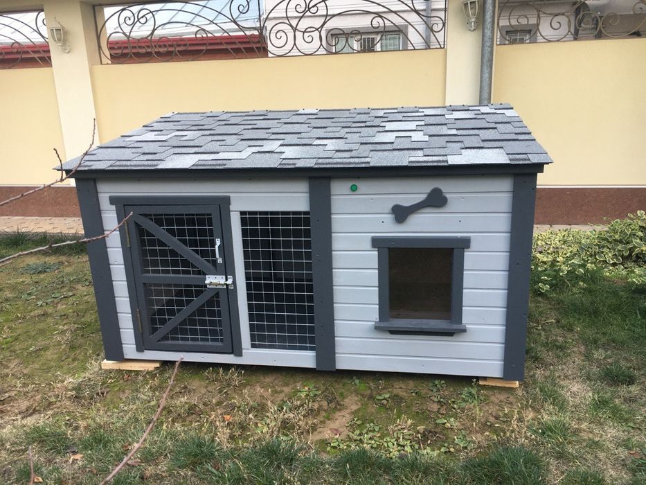 Вольер, Будка, дом для собак, с любовью