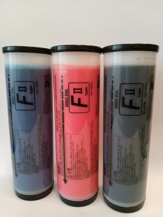 Краска и мастер-пленка для ризографа