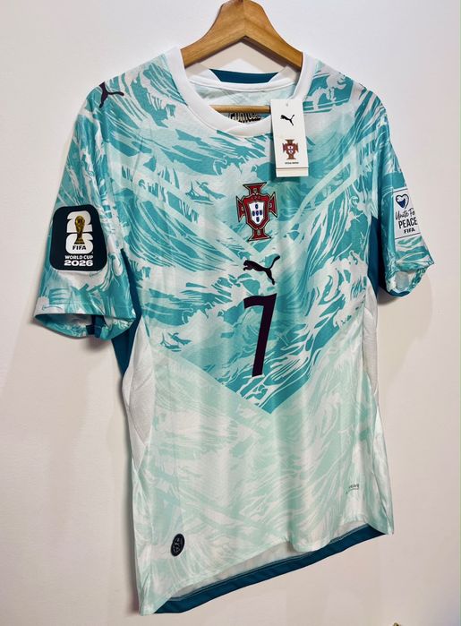 Tricou fotbal Portugalia Cristiano Ronaldo Away deplasare NOU