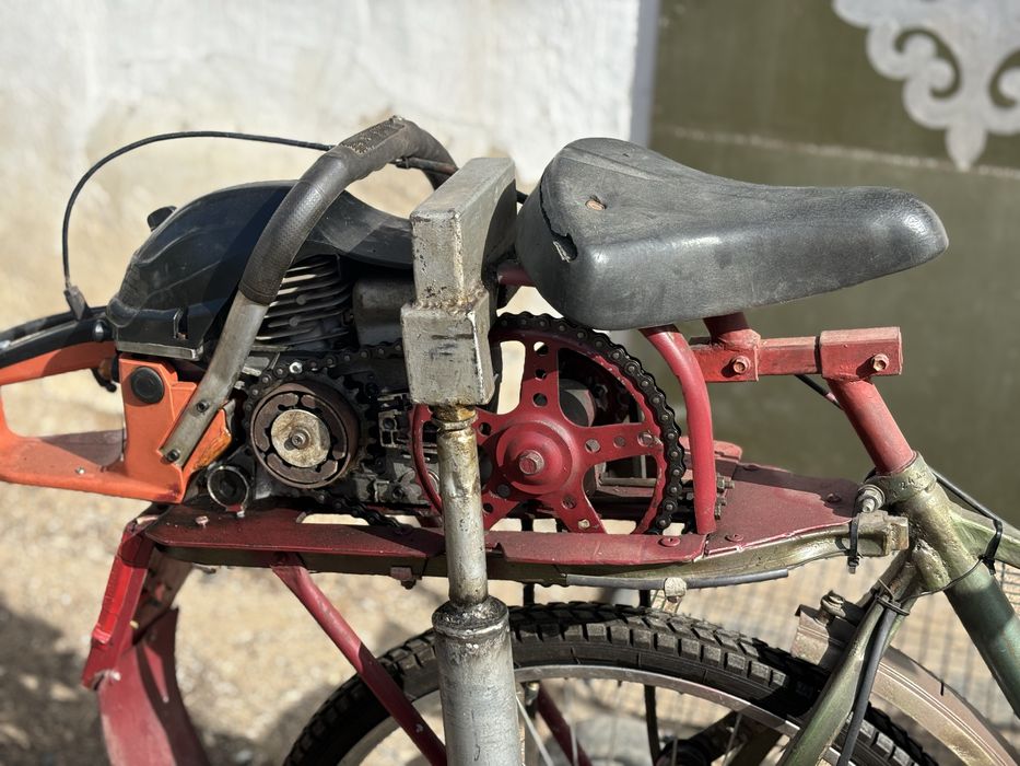 Велосипед на моторе