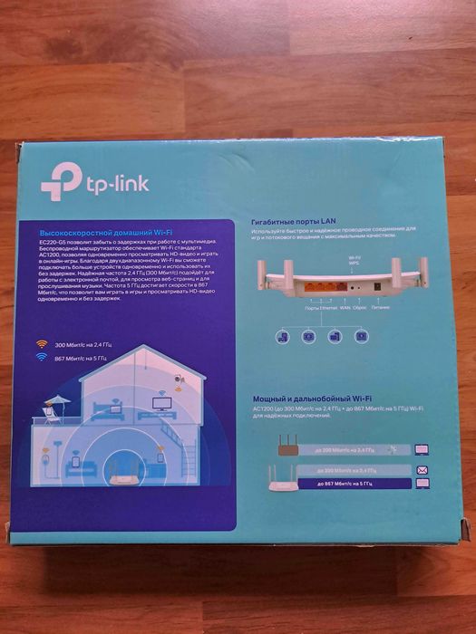 Продам гигабитный роутер tp-link AC1200