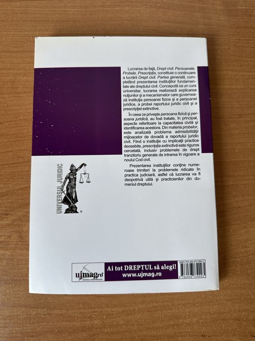 Drept civil Persoanele Probele Prescriptia