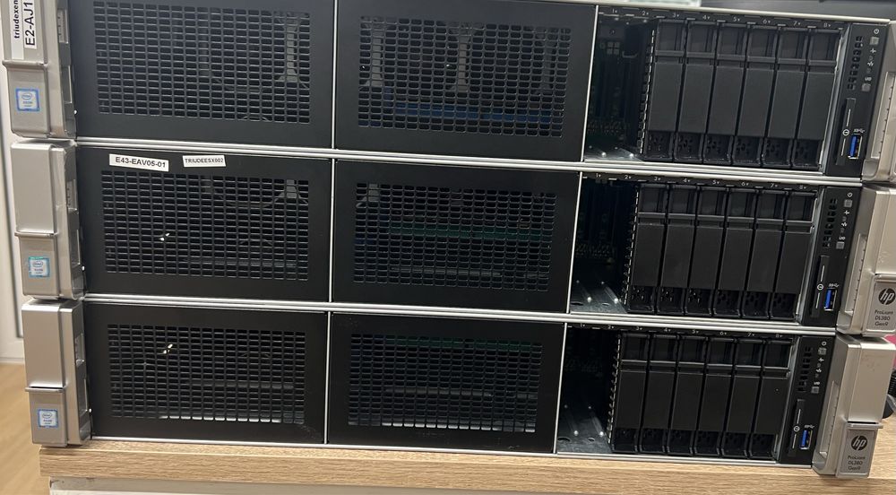 HPE ProLiant DL380 Gen9 - 2 x Xeon E5-2699v3 18ядра и 512GB ECC-RAM