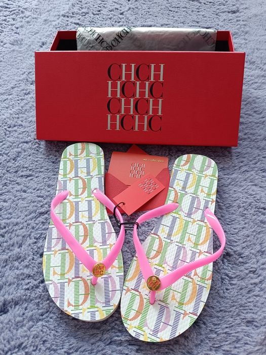 Джапанки CH HC шарени с кутия и етикет