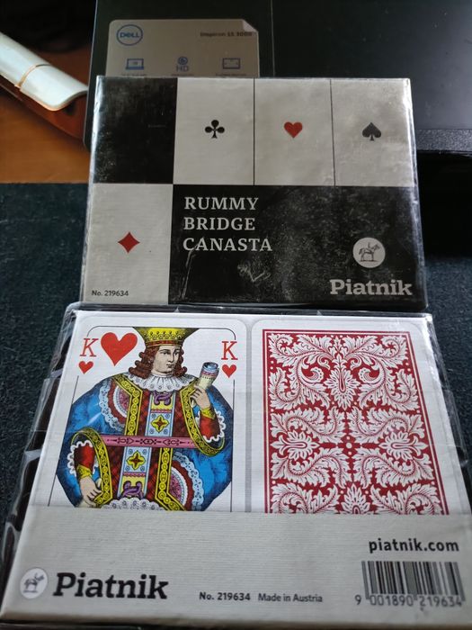 Cărți de joc Piatnik - Rummy Bridge Canasta