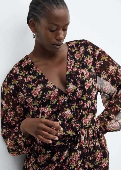 Платье шифон Mango