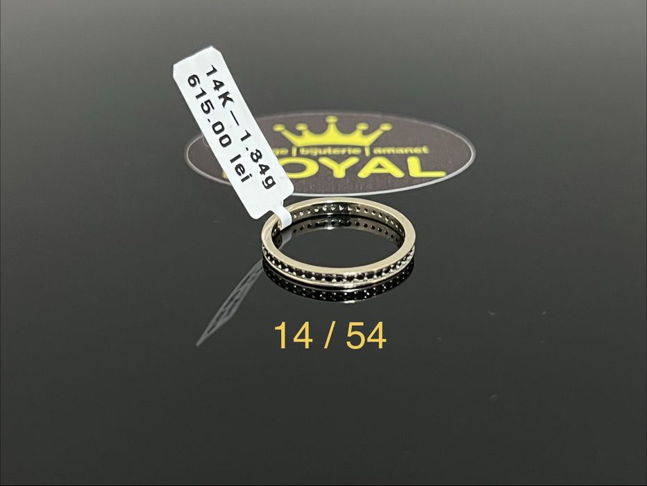 Bijuteria Royal CB : Inel tenis aur 14K 585  1,34 grame