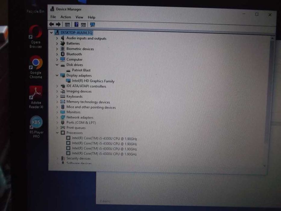 Laptop Lenovo T440S, I5, bateria pana la 10 ore