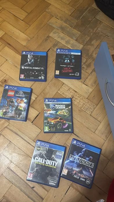 ПРОДАВАМ Игри за PS4 MK11 FC New Down limited edition