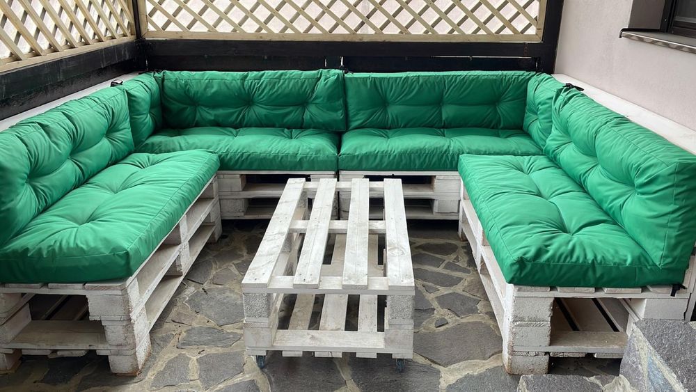 Saltele si perne pentru mobilier gradina,foisor,leagan,baldachin,scaun