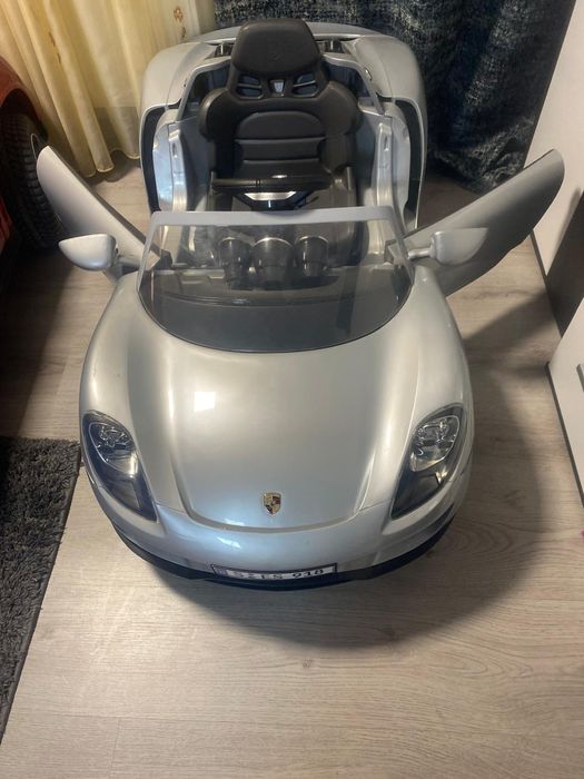 Masina electrica copii Porche 918 Spyder 12V cu telecomanda