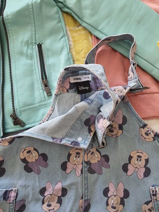 Детски дрешки за момиченце, р-р 122, запазени, без забележки