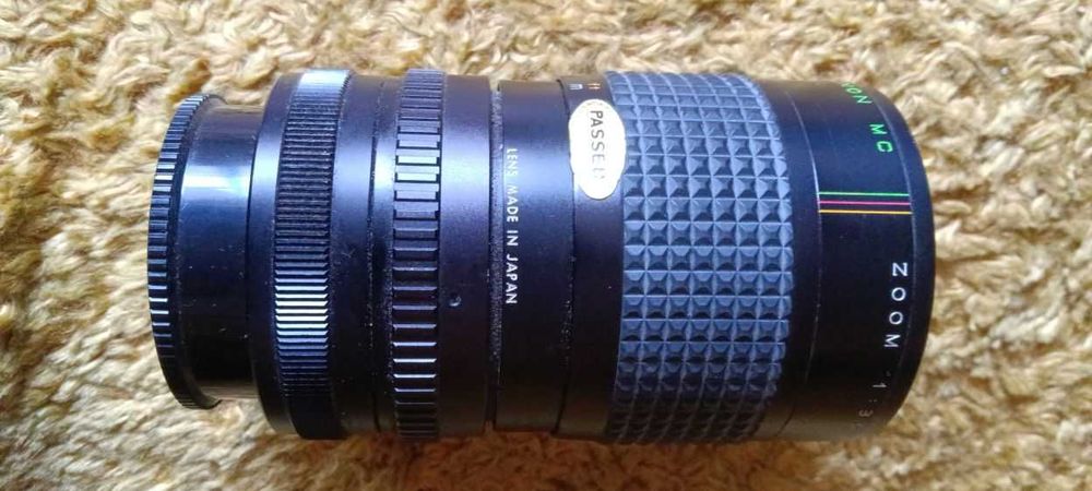 Фото обектив Japan, ZOOM, може с приставка за превръщане в далекоглед
