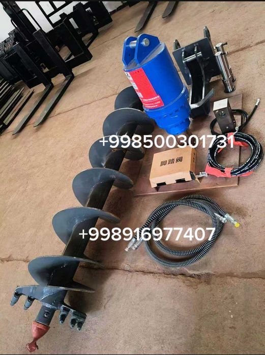 Buravoy yamabur yamobur ямабур бур бурилка малипулятор sany 155  volvo