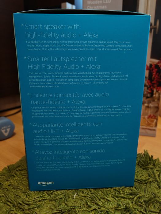 Amazon Echo Studio alb, nou