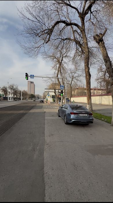 БОМБИНО МЕСТО! ЗЕМЛЯ! Вдоль ДОРОГИ! 40сот (Кушбеги-Канотчи) фасад 80м