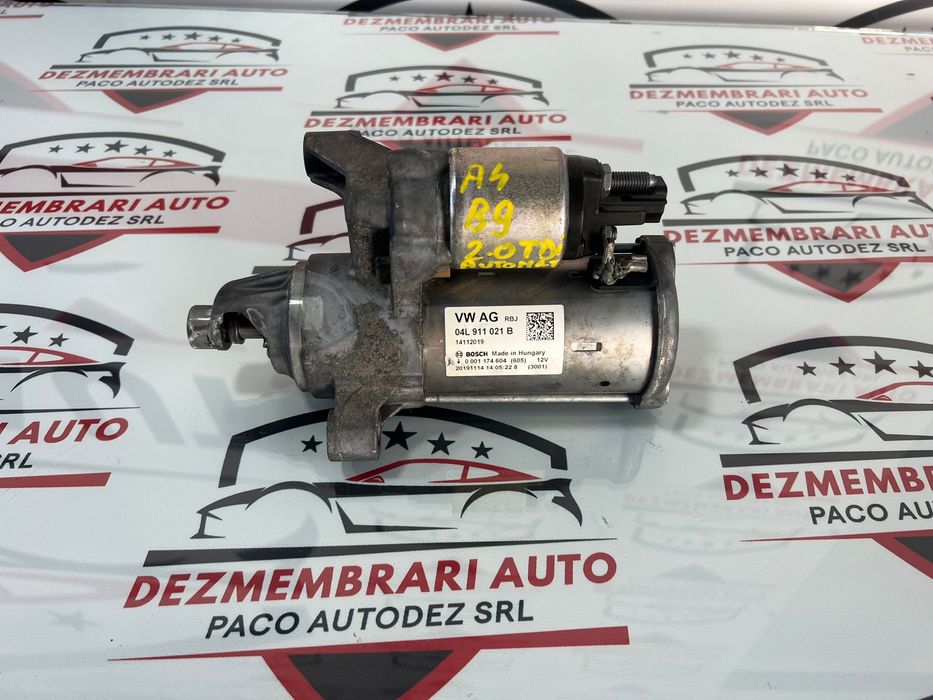 Electromotor OEM Bosch 2.0 Tdi Euro 6 Audi A4 B8 A5 F5 Vw Skoda Seat