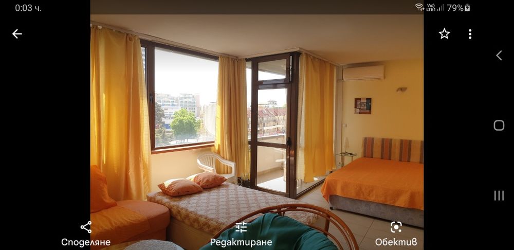 Студио в центъра на Сл.бряг