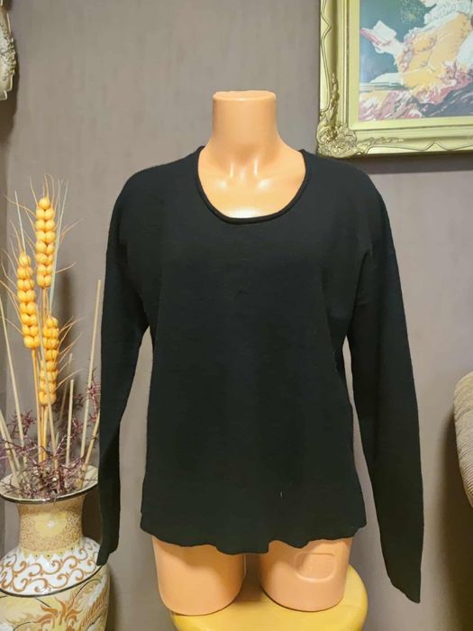 Selected Femme дамска черна блуза 100% кашмир