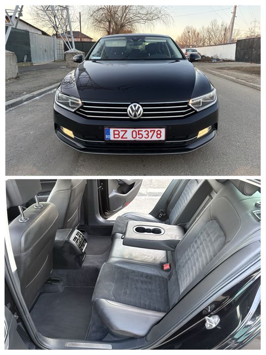 Passat, 2018, Virtual Bord, DSG, Piele, Masaj, Navi, Vopsea Originala