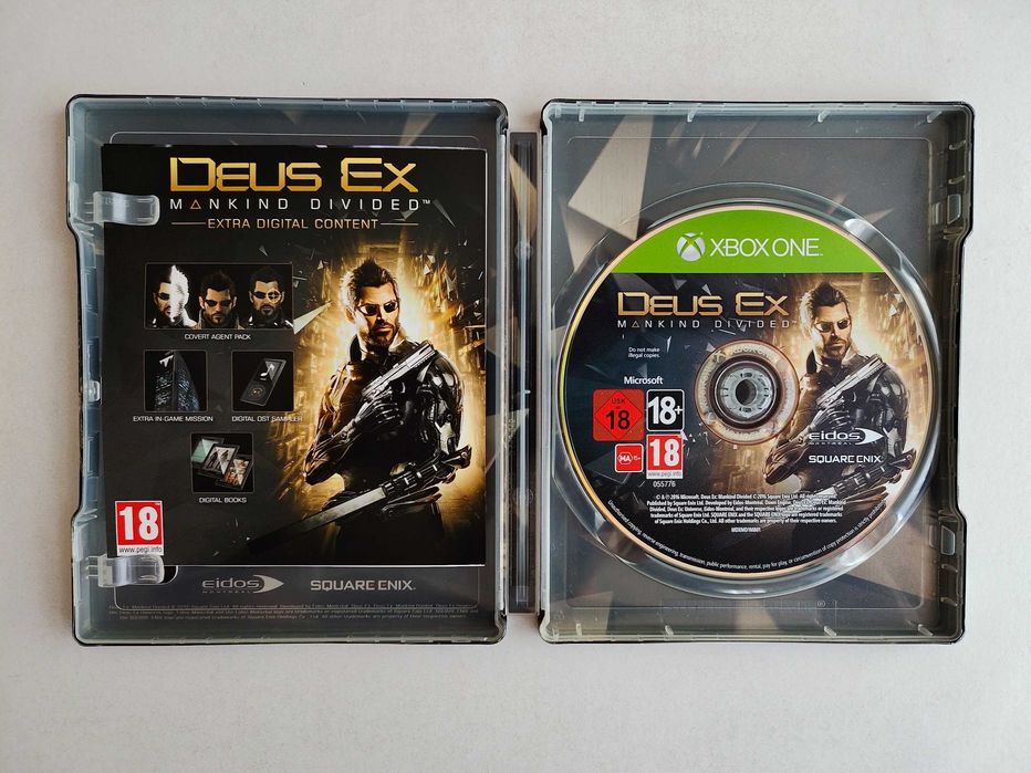 Deus Ex Mankind Divided SteelBook за XBOX One/One S/One X/Series X/XSX