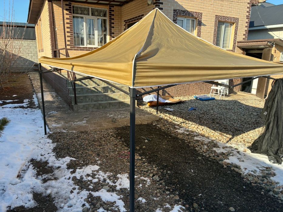 Продаётся раздвижной шатёр / тент 3×3 м с москитной сеткой