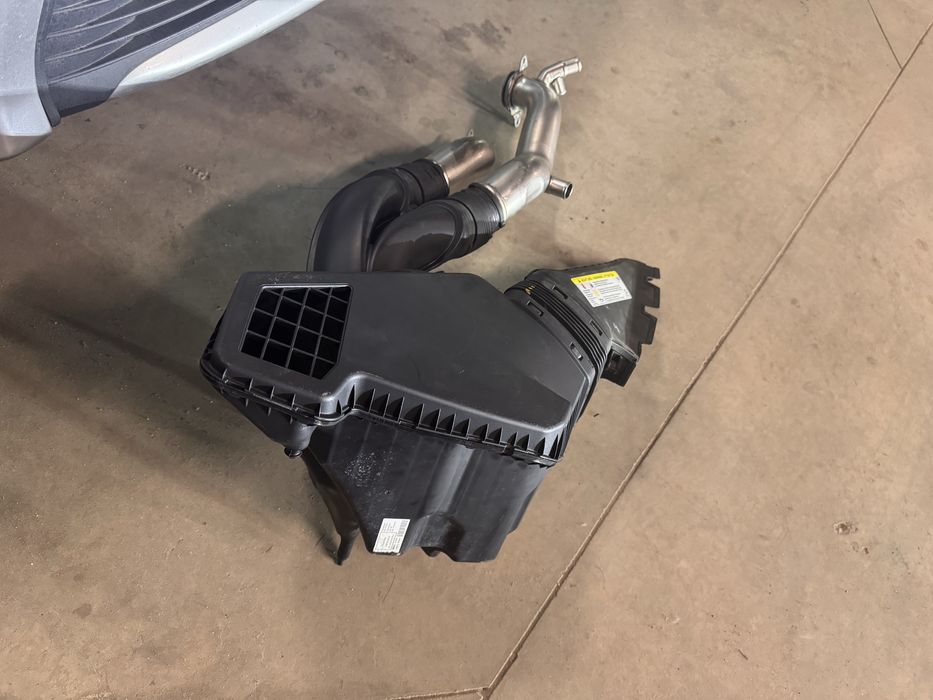 Целостен интейк до турбо rs6/rs7 c7 + подарък нов oem филтър