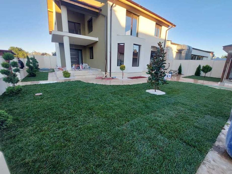 Gazon Rulou Premium – Montaj și Irigare la Cheie