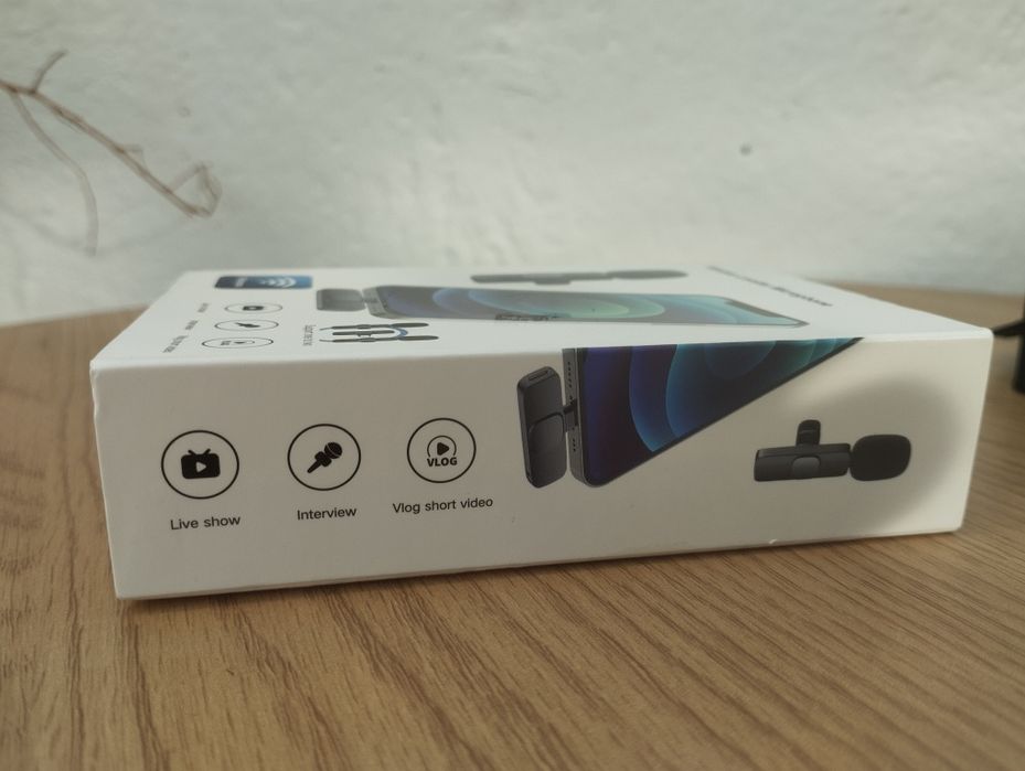 2 безжични микрофона за Iphone