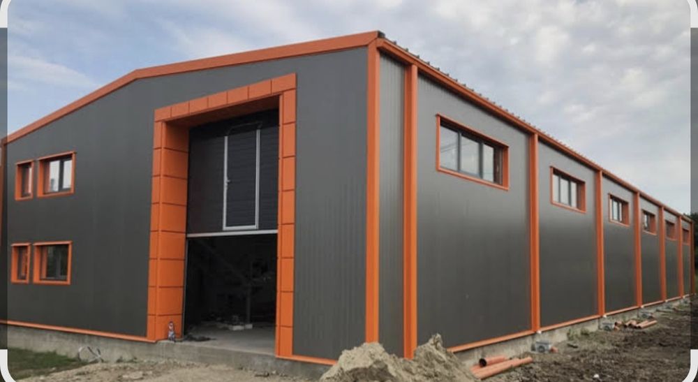 vând urgent hala metalica 12×21