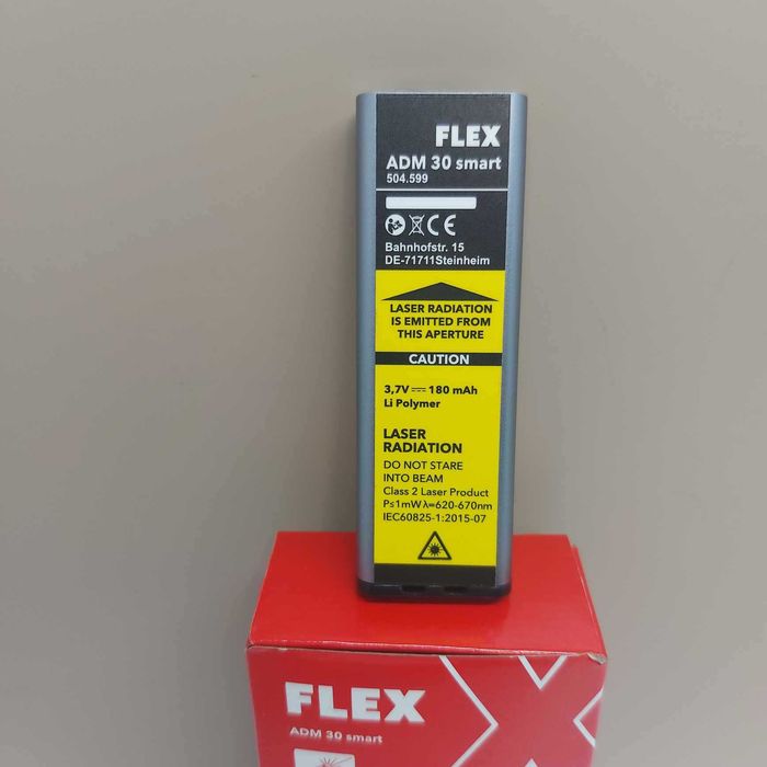 Лазерна ролетка FLEX ADM 30 smart обхват 30м