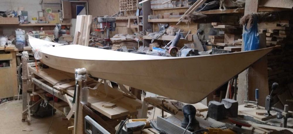 туристически каяк ръчна изработка - коледно намаление!