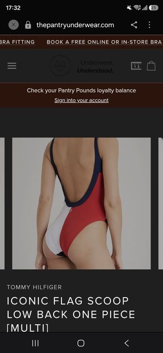 Costum baie Tommy Hilfiger