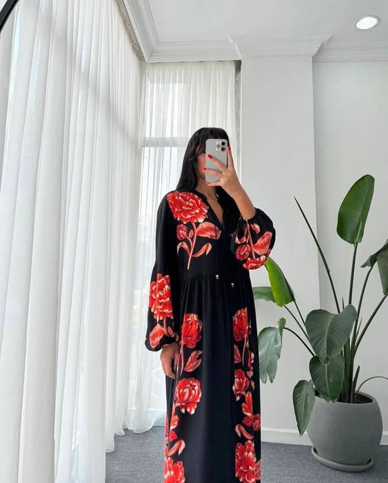 Турецкое платье-штапель