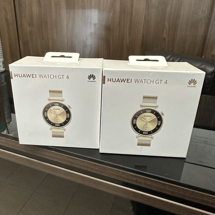 Huawei Watch GT 4 Aurora 41mm - Gold Milanese Нов! 2г Гаранция!