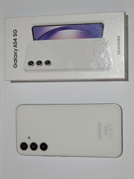 Husă Spigen + Samsung Galaxy A54 5G - 256 GB - 8 GB RAM - Alb