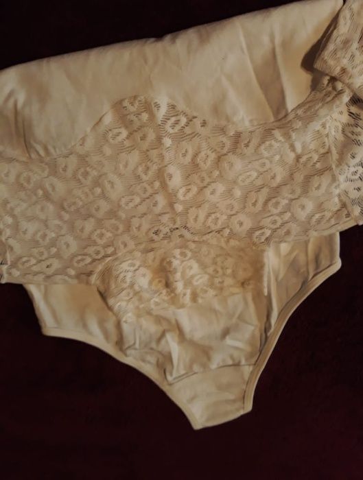 Pink Angel Ново Бяло Боди-S r/r