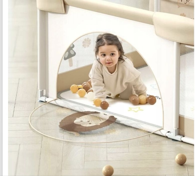 Кошара за игра с килим 180/200