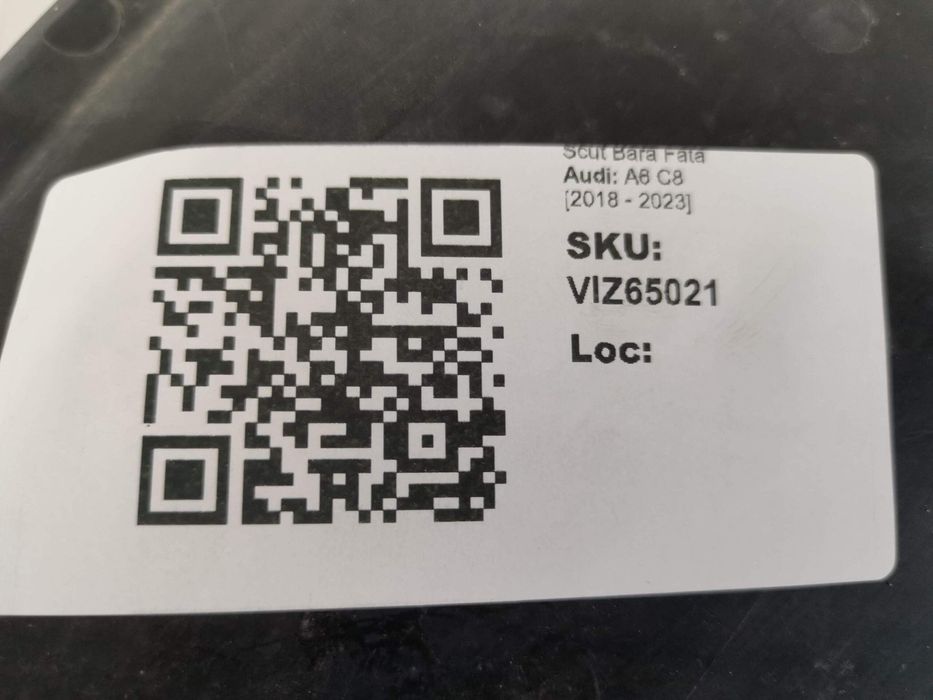 Предна броня екран Ауди А6 C8 / Audi A6 C8 Оригинален, в добро състоян