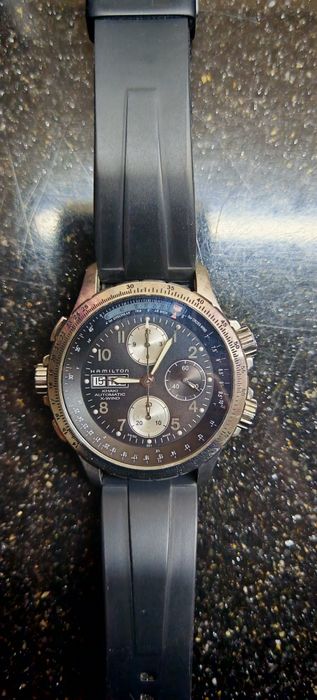 Часы Hamilton watch khaki Aviation X-wind Auto chrono (swiss made)