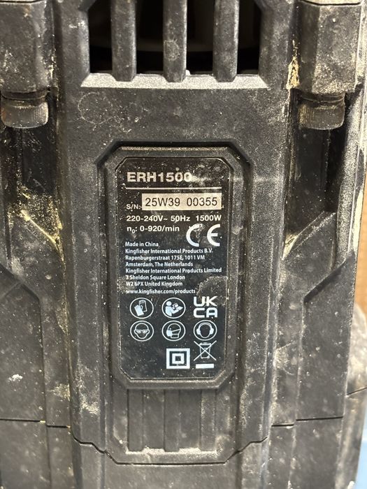 MDM vinde: Ciocan rotopercutor Erbauer ERH1500.