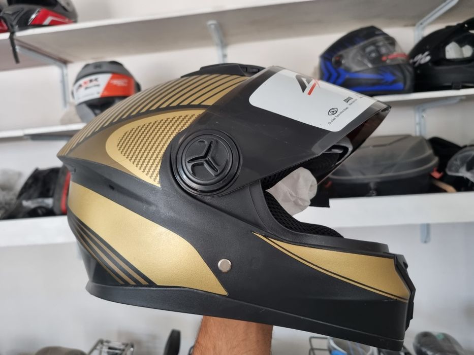 шлем скутер мото каска